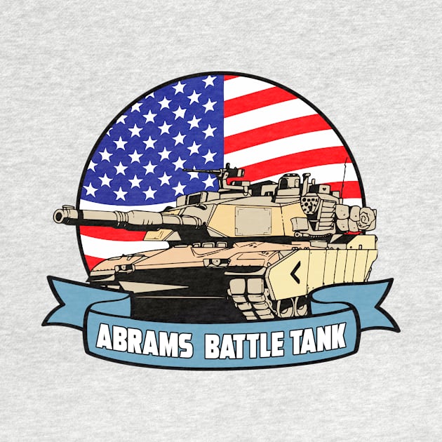 ABRAMS TANK by theanomalius_merch